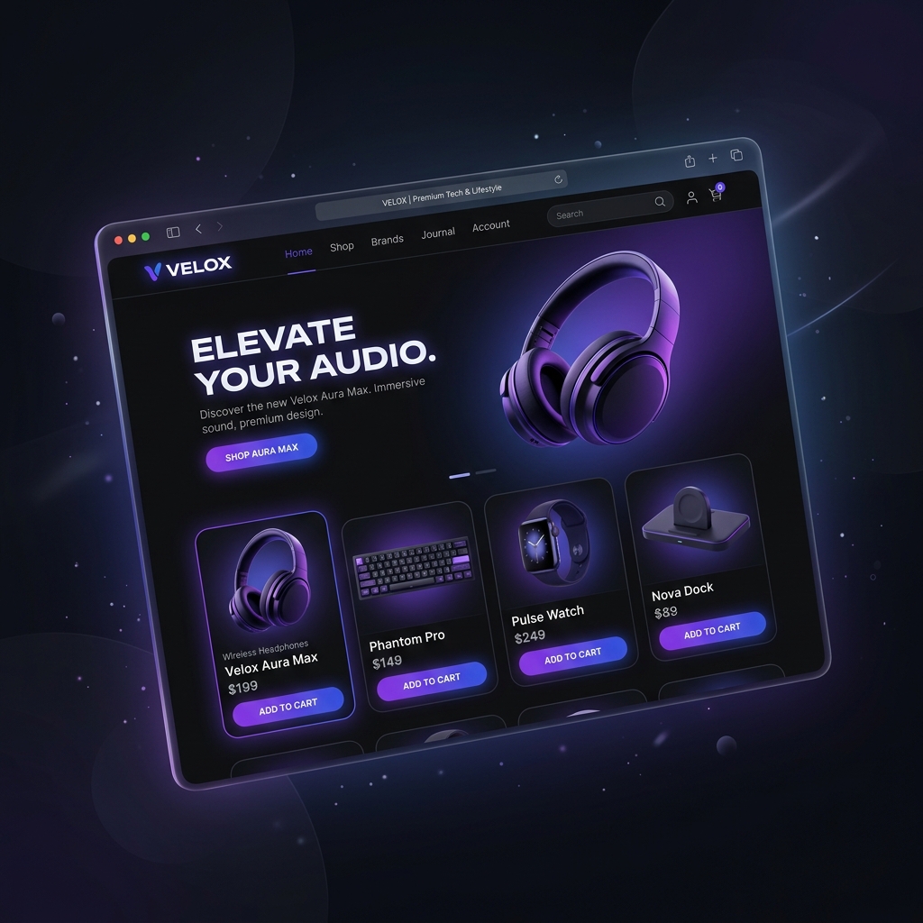 E-Commerce Interface